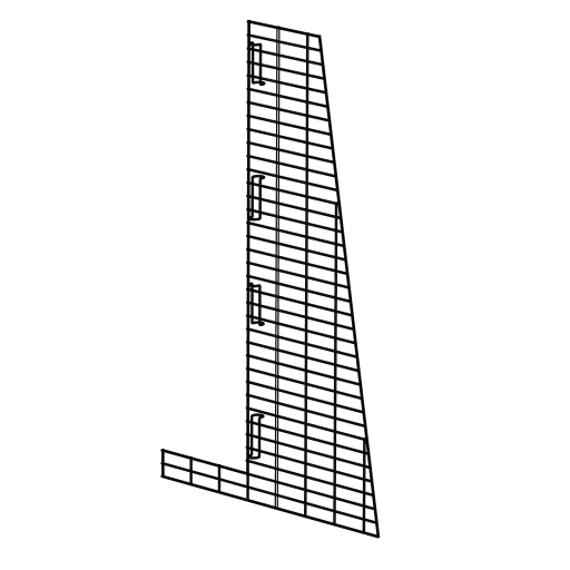 Cube mk2 kørepanel forreste halvdel (064.1070)