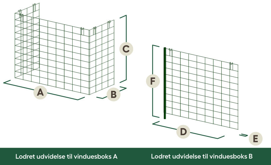 Catio tunnel lodret forlængelse dimensioner